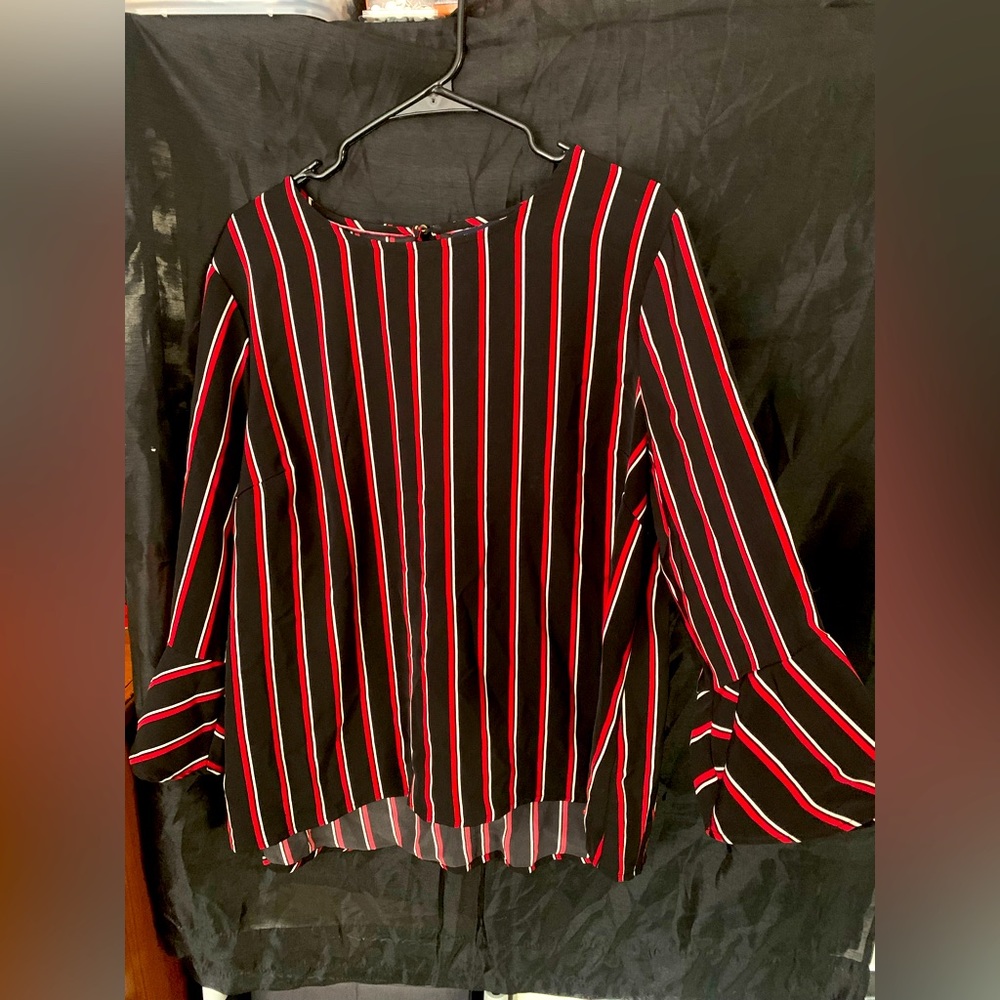 Women’s flared sleeves blouse